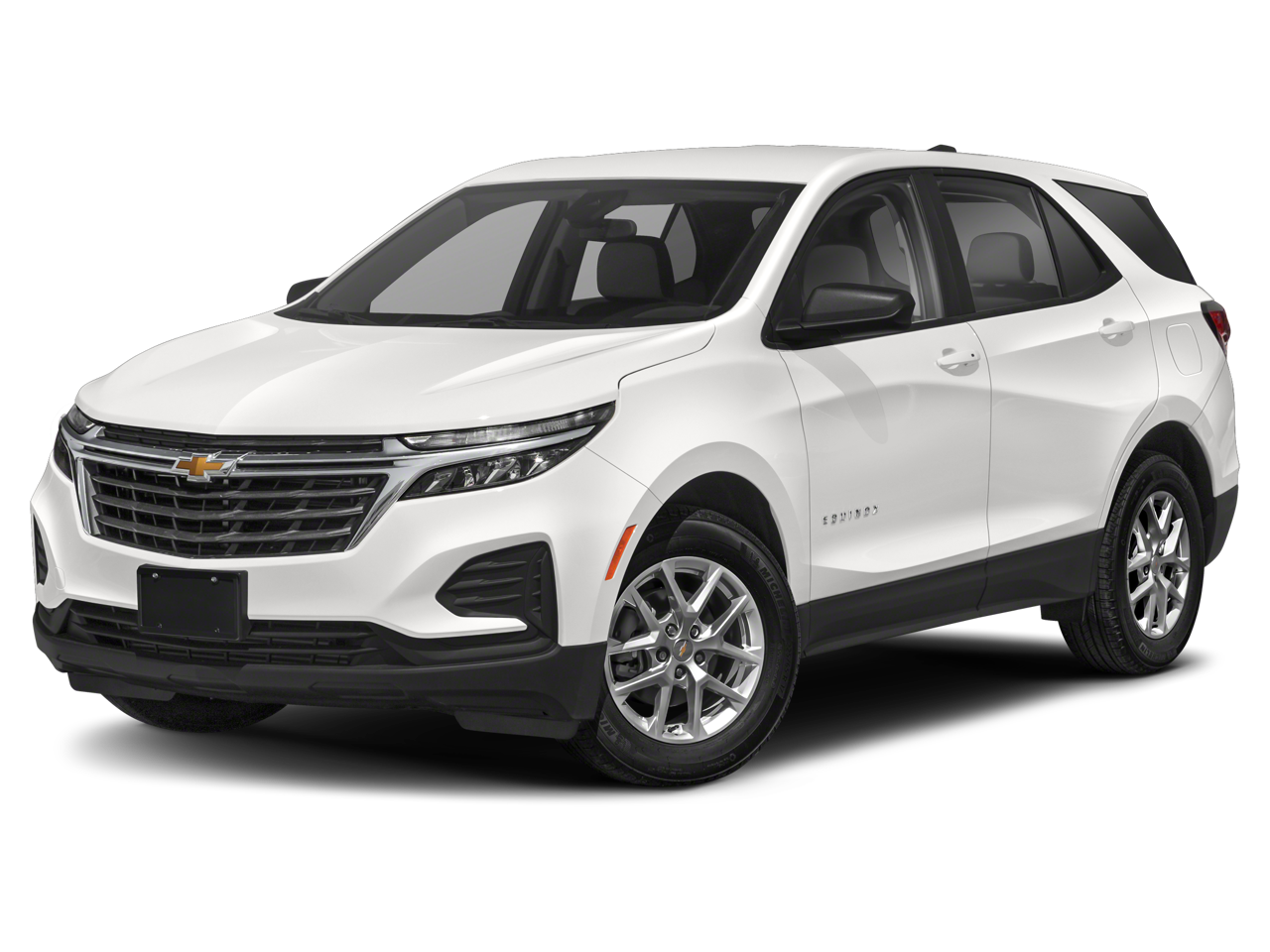 2024 Chevrolet Equinox Premier in Mosaic Black Metallic — front three-quarter view