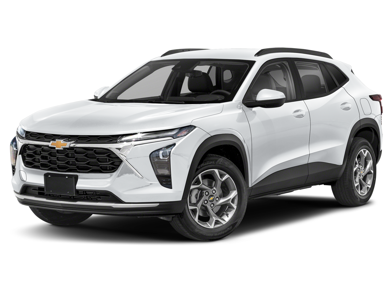 2024 Chevrolet Trax 1RS in Summit White — front three-quarter view