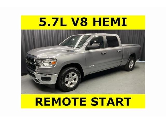 2024 RAM 1500 Big Horn in Silver — front three-quarter view