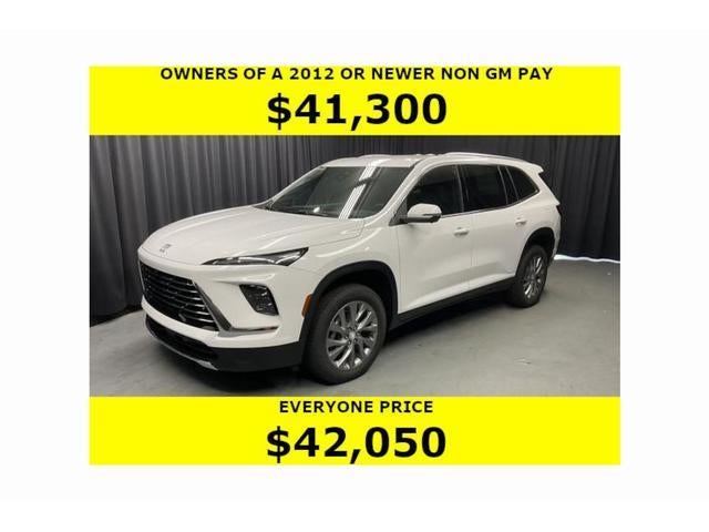 2026 Buick Enclave Preferred in Summit White — front three-quarter view