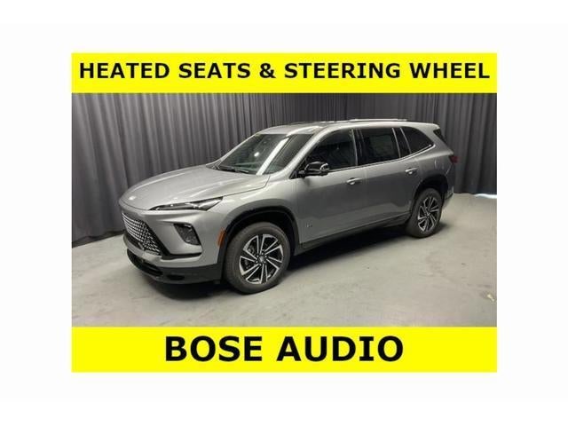 2026 Buick Enclave Sport Touring in Moonstone Gray Metallic — front three-quarter view
