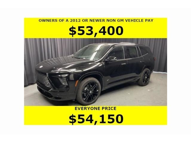 2026 Buick Enclave Sport Touring in Ebony Twilight Metallic — front three-quarter view