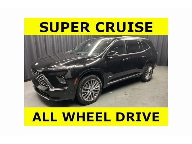 2026 Buick Enclave Avenir in Ebony Twilight Metallic — front three-quarter view