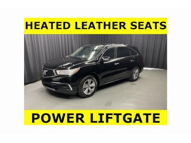 2020 Acura MDX Base in Black — front three-quarter view