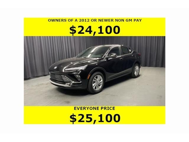 2026 Buick Envista Preferred in Ebony Twilight Metallic — front three-quarter view